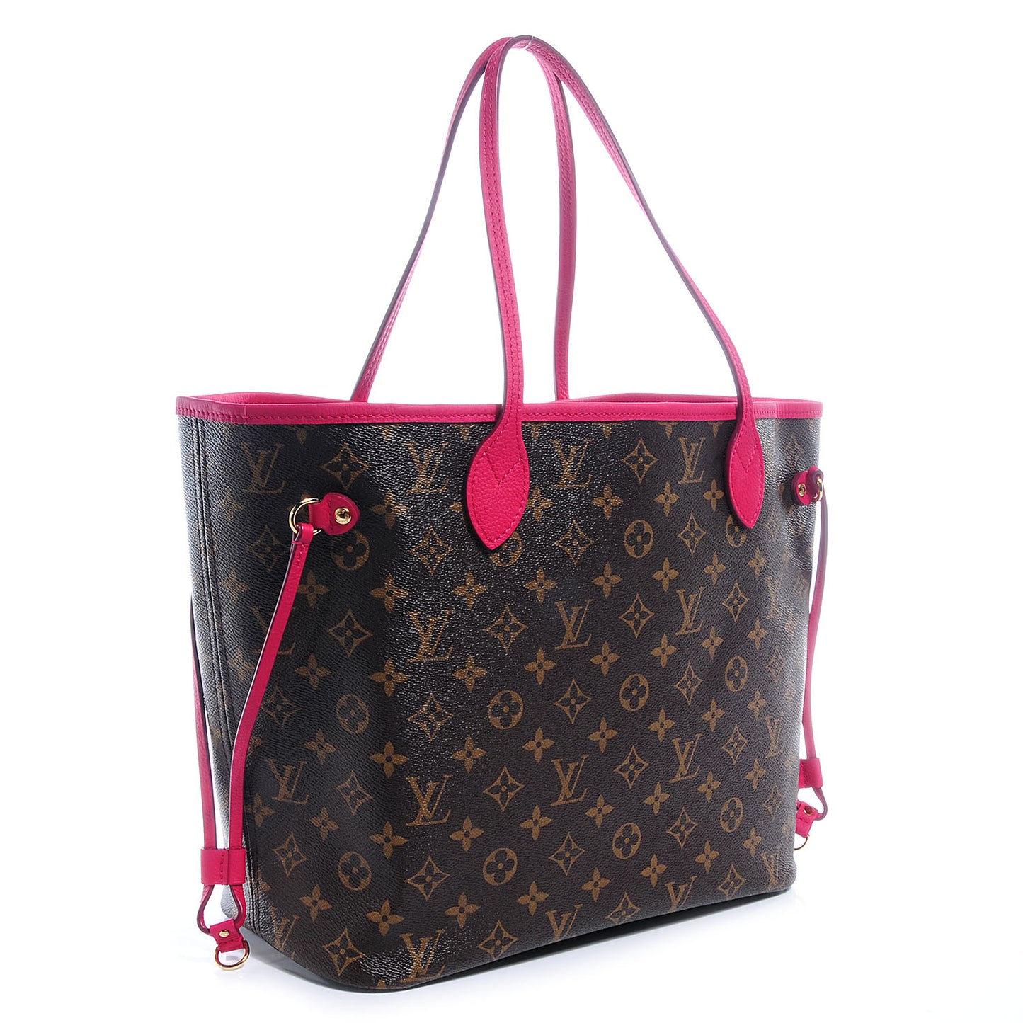 Monogram Ikat Neverfull MM Rose Indien