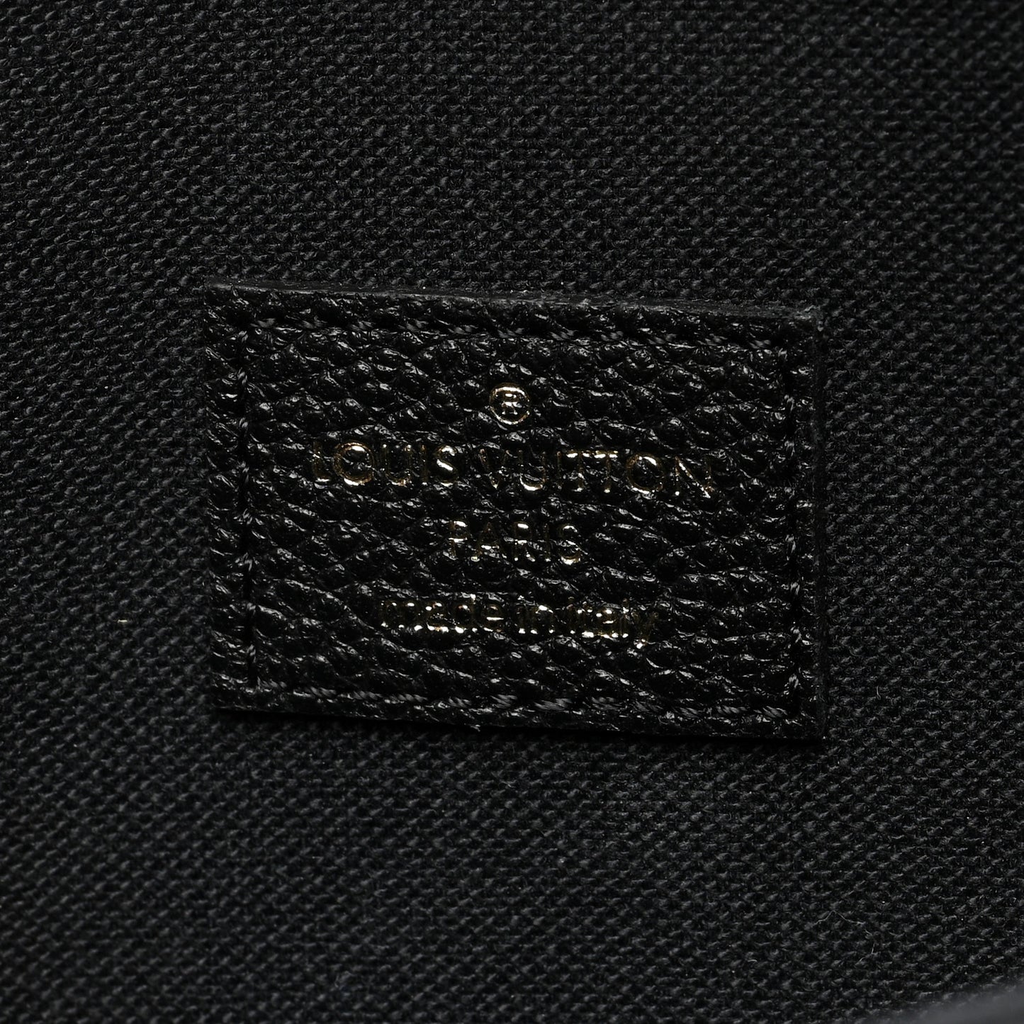 Empreinte Pochette Felicie Chain Wallet Black