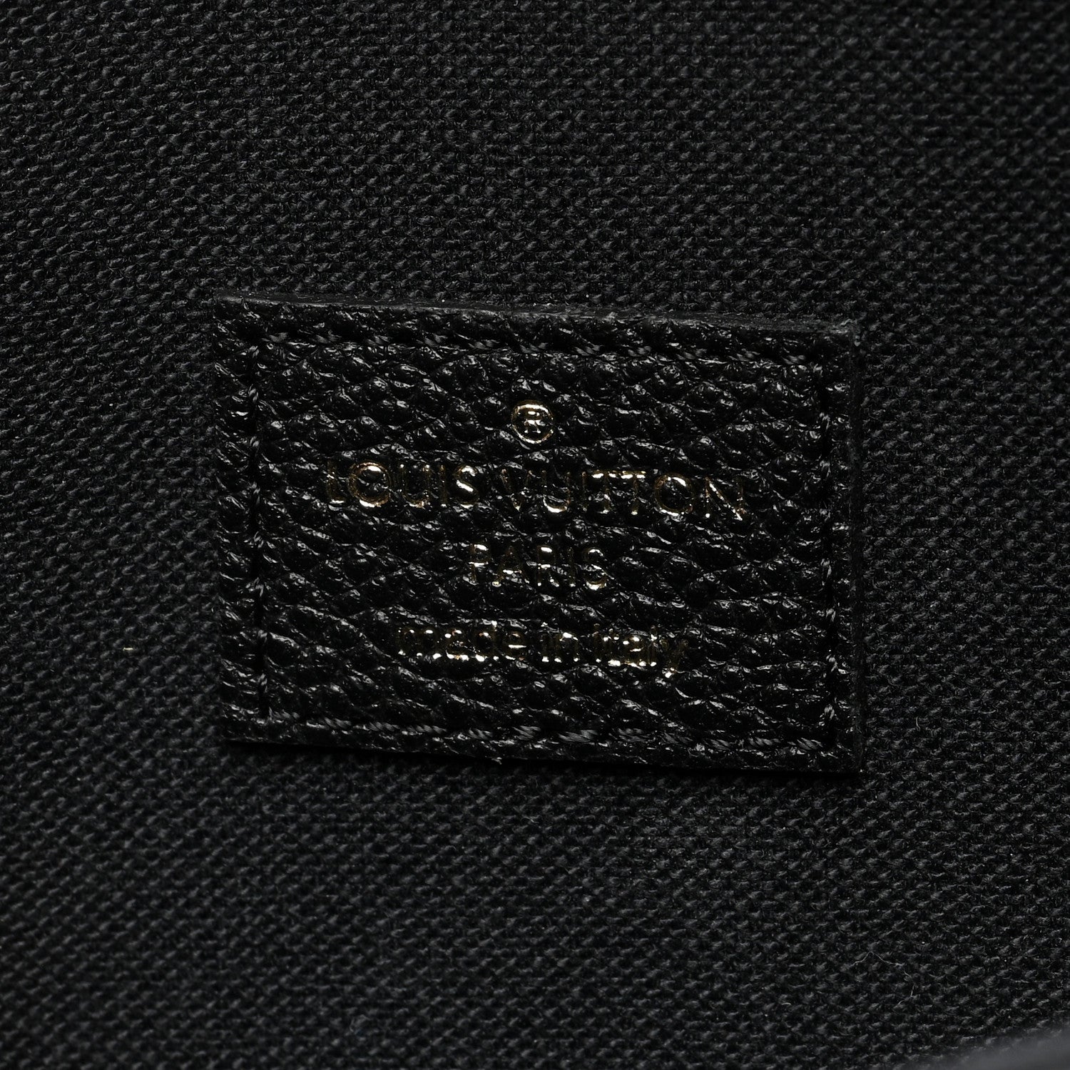 Louis Vuitton Empreinte Pochette Felicie Chain Wallet Black 7 of 10