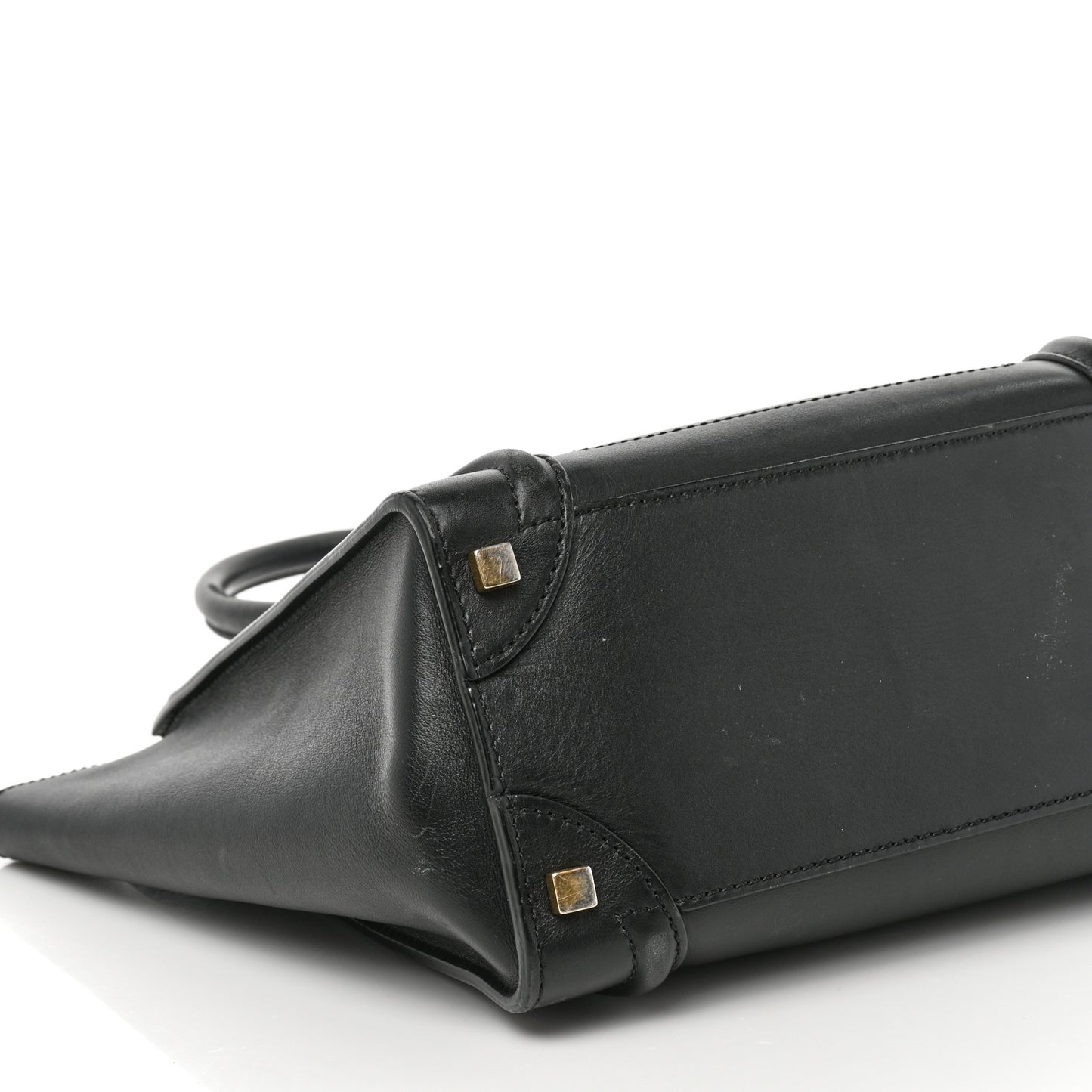 Smooth Calfskin Micro Luggage Black