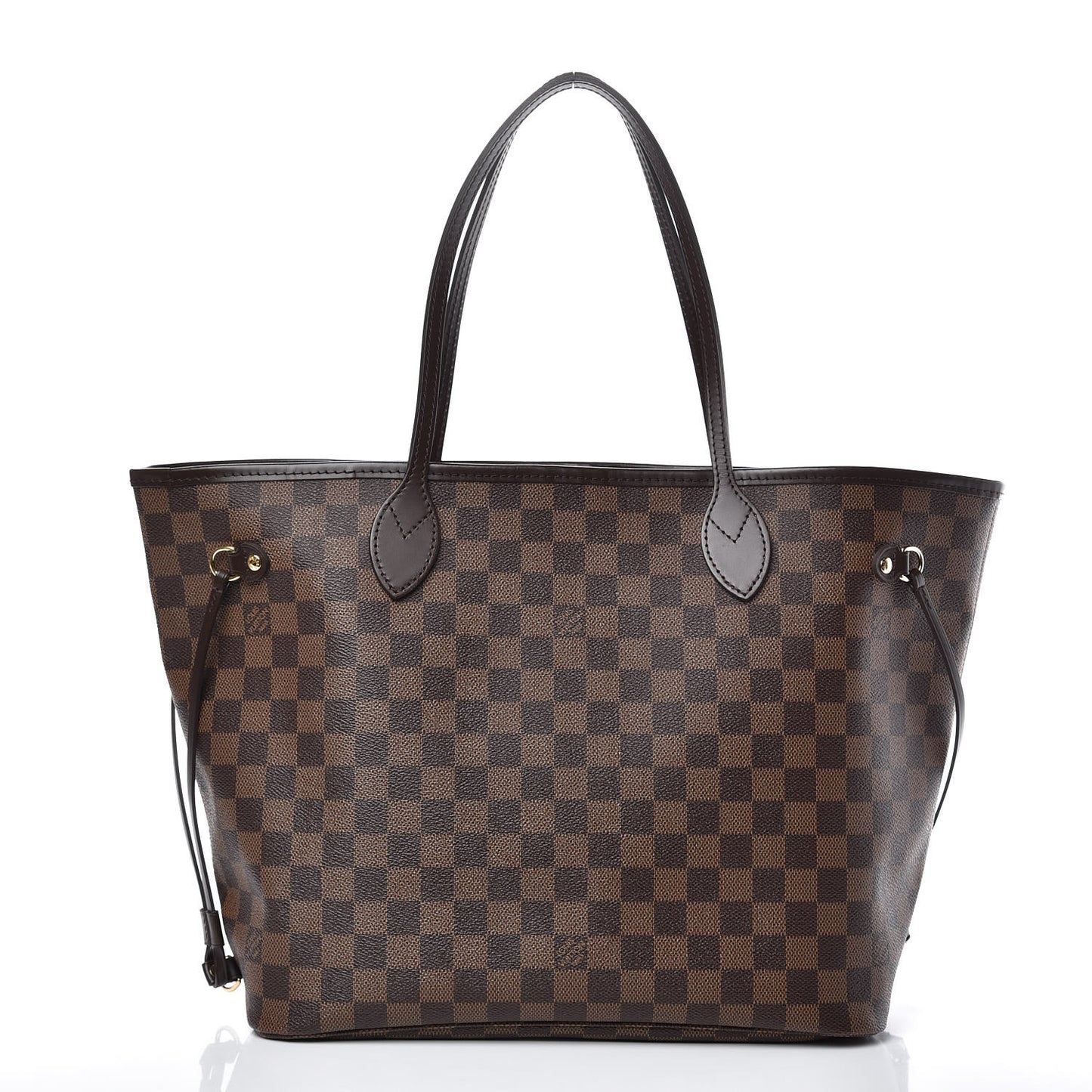 Damier Ebene Neo Neverfull MM Rose Ballerine
