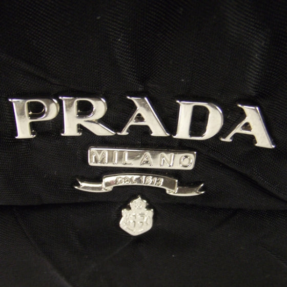 Prada Tessuto Nylon Shoulder Bag Nero 10 of 10
