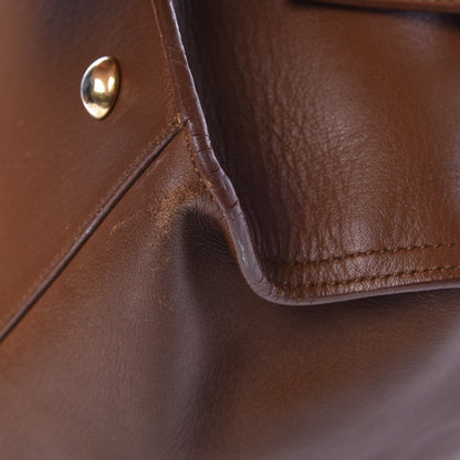 Saint Laurent Calfskin Small Classic Y Cabas Cognac 13 of 14