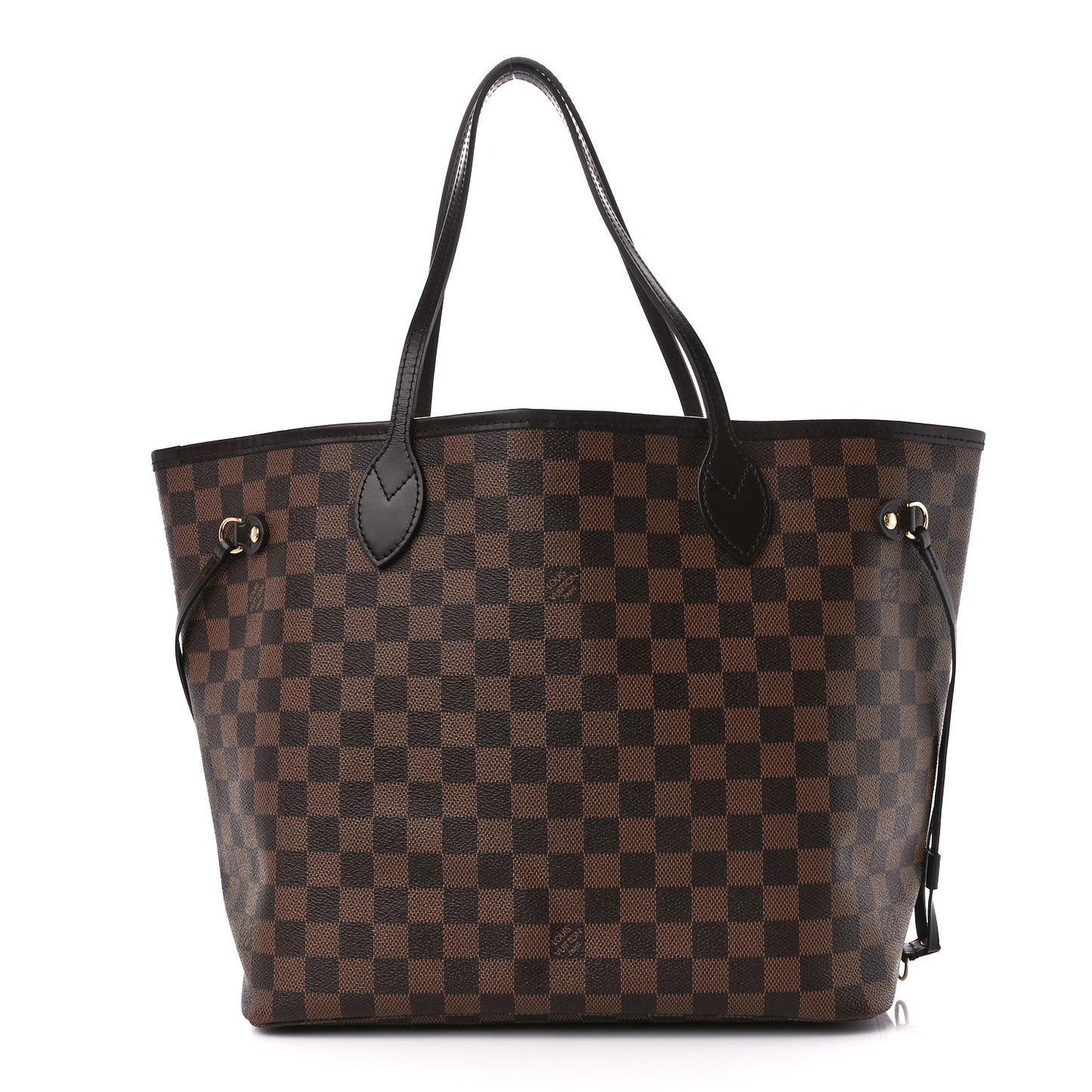 Damier Ebene Neo Neverfull MM Rose Ballerine