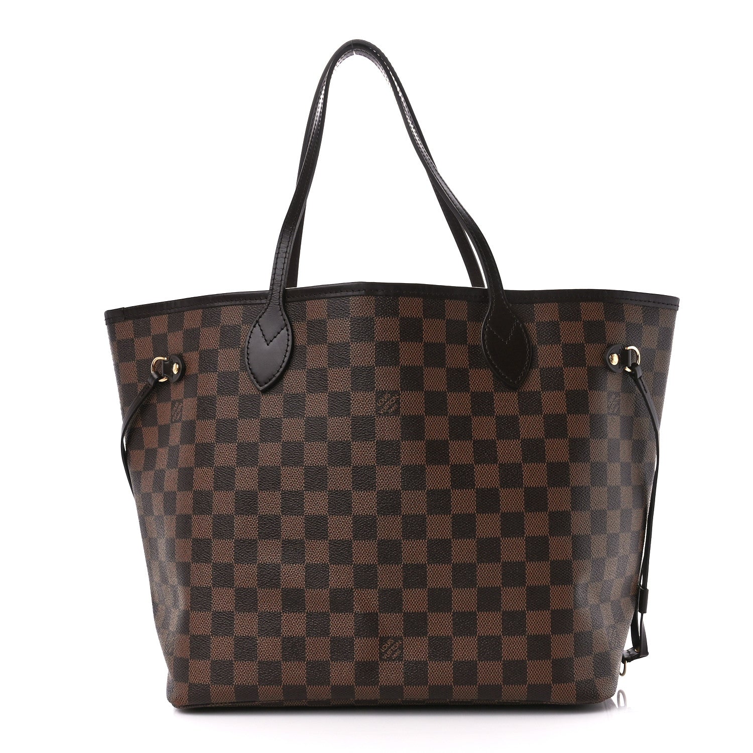 Louis Vuitton Damier Ebene Neo Neverfull MM Rose Ballerine 3 of 16