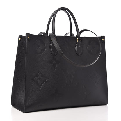 Louis Vuitton Empreinte Monogram Giant Onthego GM Black 3 of 10
