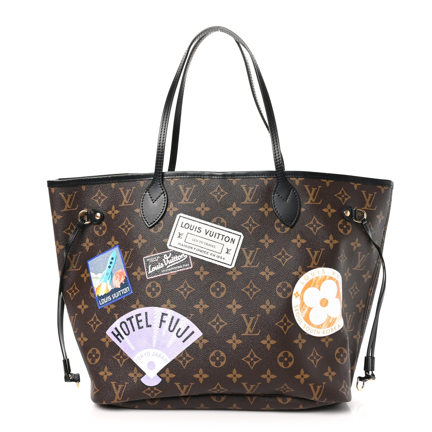 Monogram My LV World Tour Neverfull MM