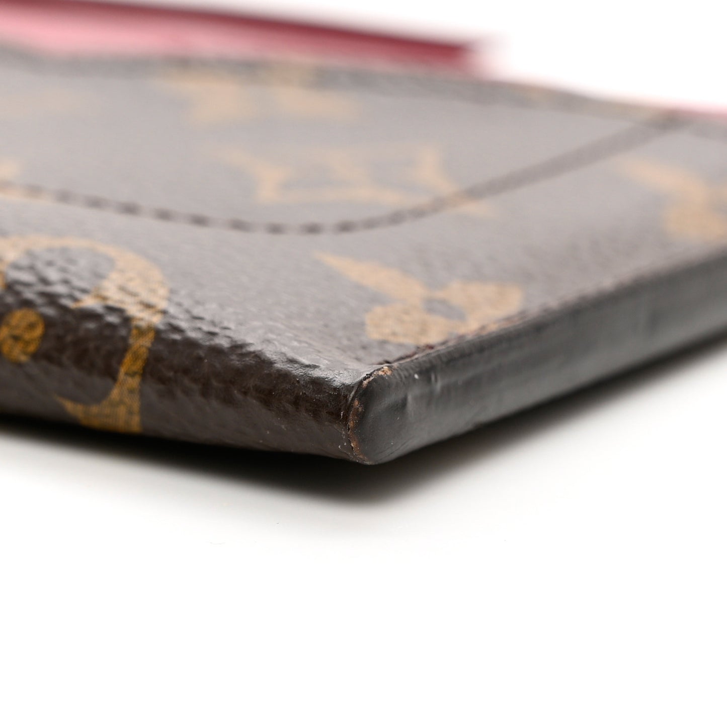 Monogram Zipped Card Holder