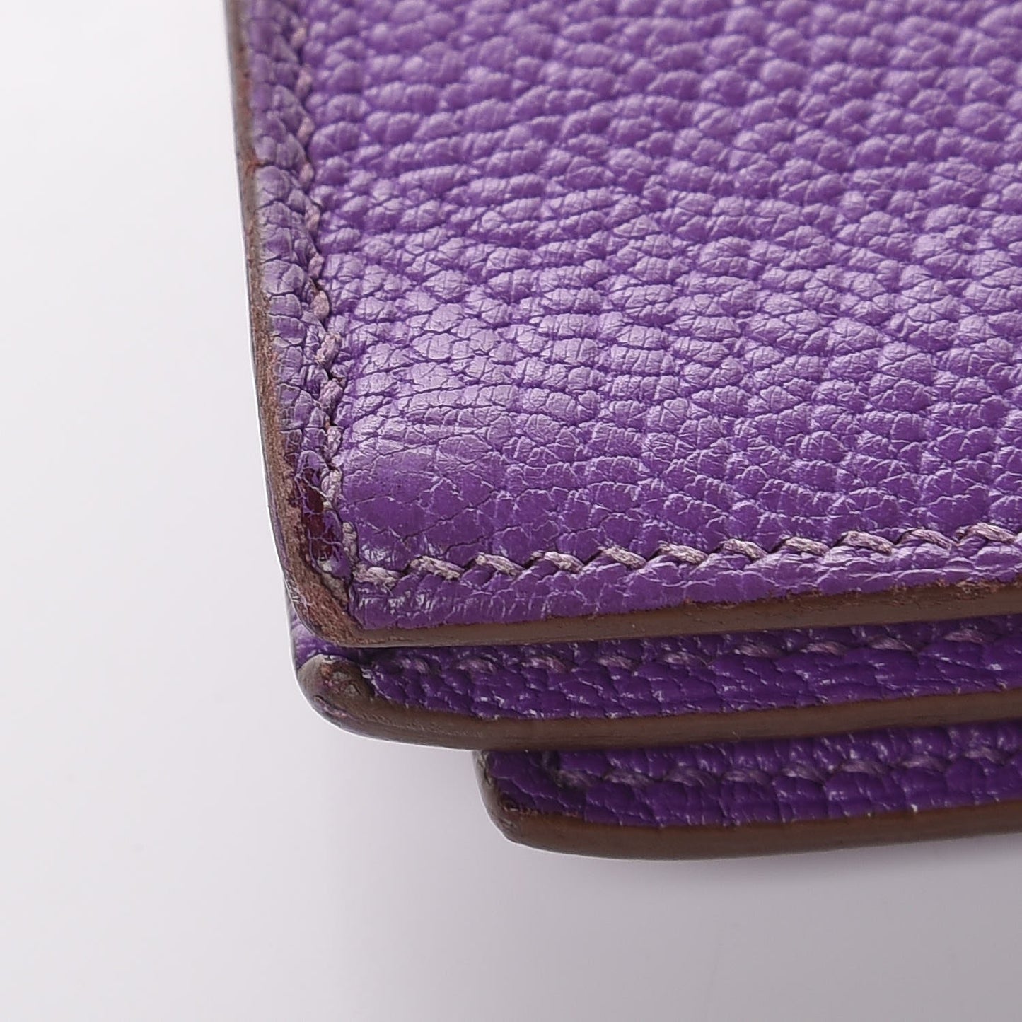 Chèvre Mysore Bearn Gusset Wallet Parme