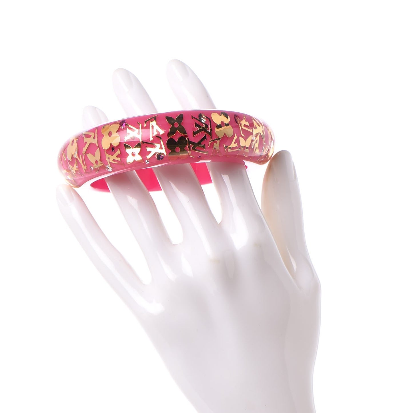 Resin Swarovski Medium Inclusion Bracelet GM Rose Pop