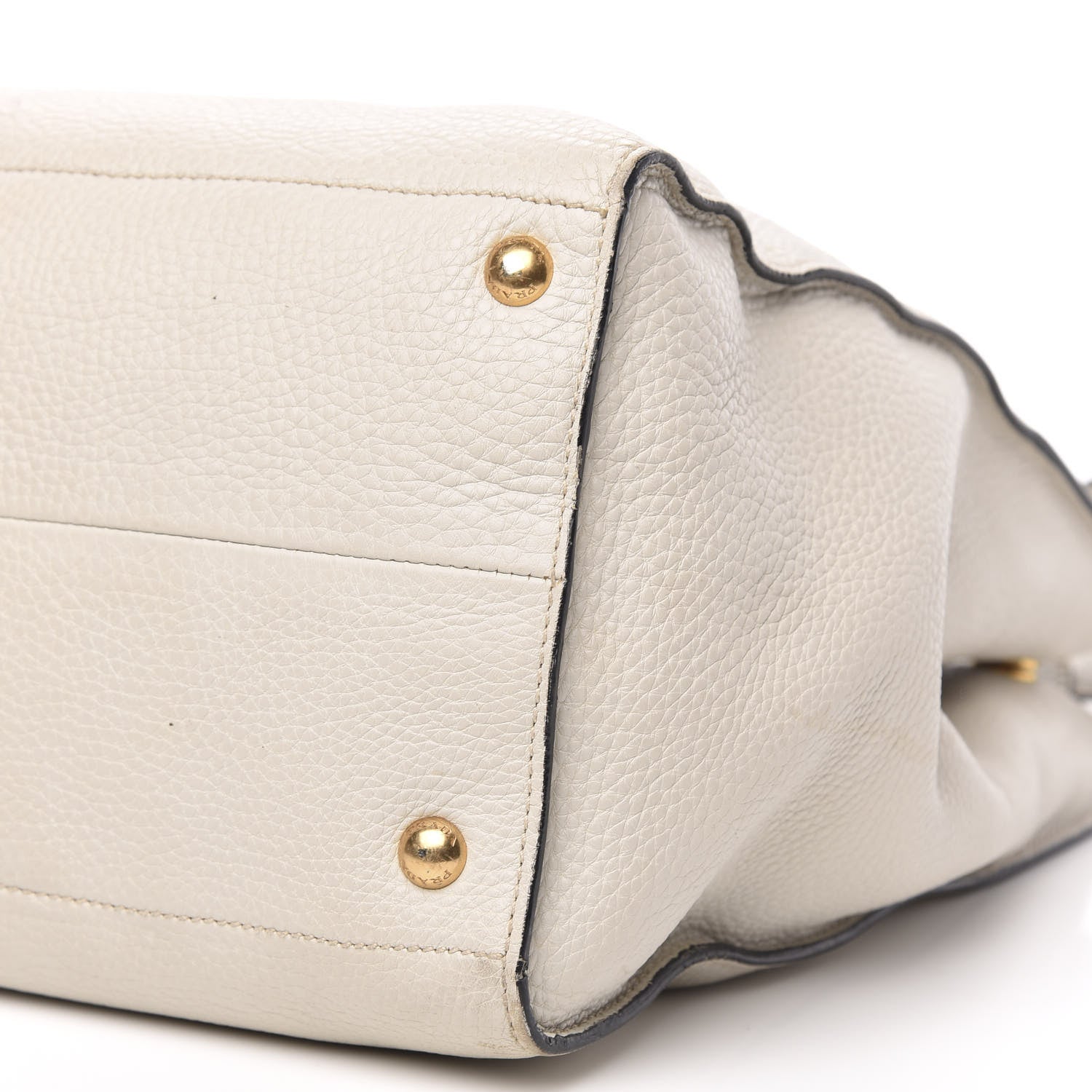 Prada Vitello Daino Tote Talco 10 of 17