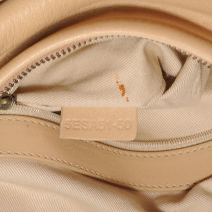 Chloe Python Silverado Shoulder Bag Beige 7 of 7