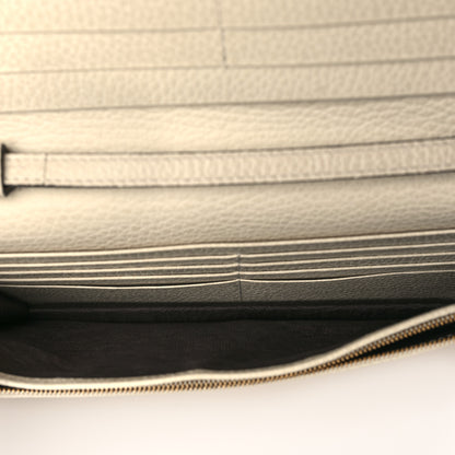 Gucci Dollar Calfskin Mini Swing Wallet Bag Mystic White 5 of 9