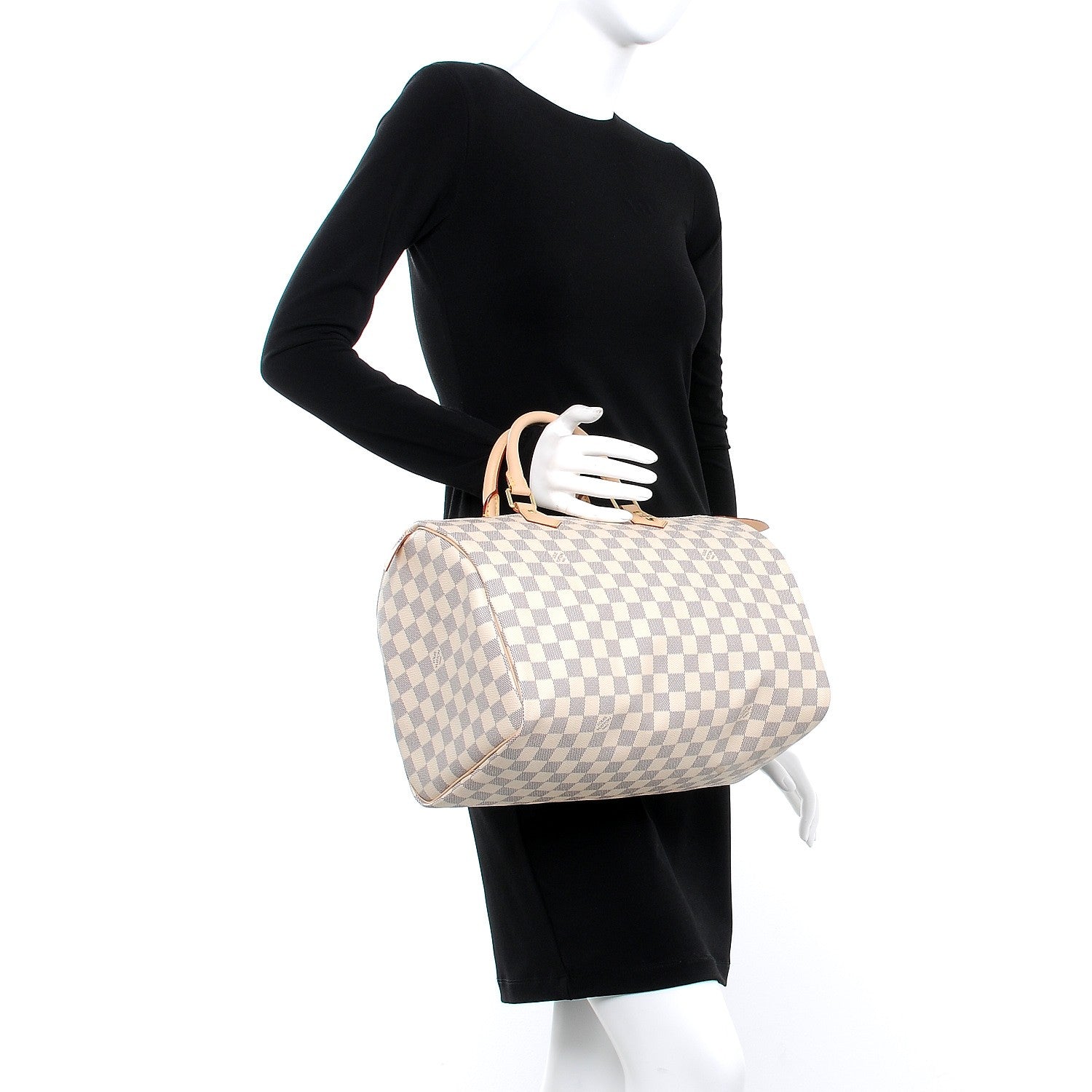 Louis Vuitton Damier Azur Speedy 35 2 of 9