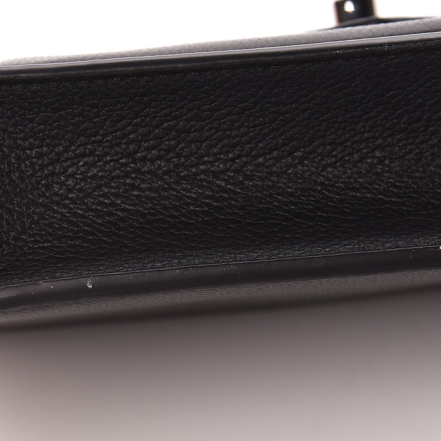Soft Calfskin My Lockme Chain Pochette Black