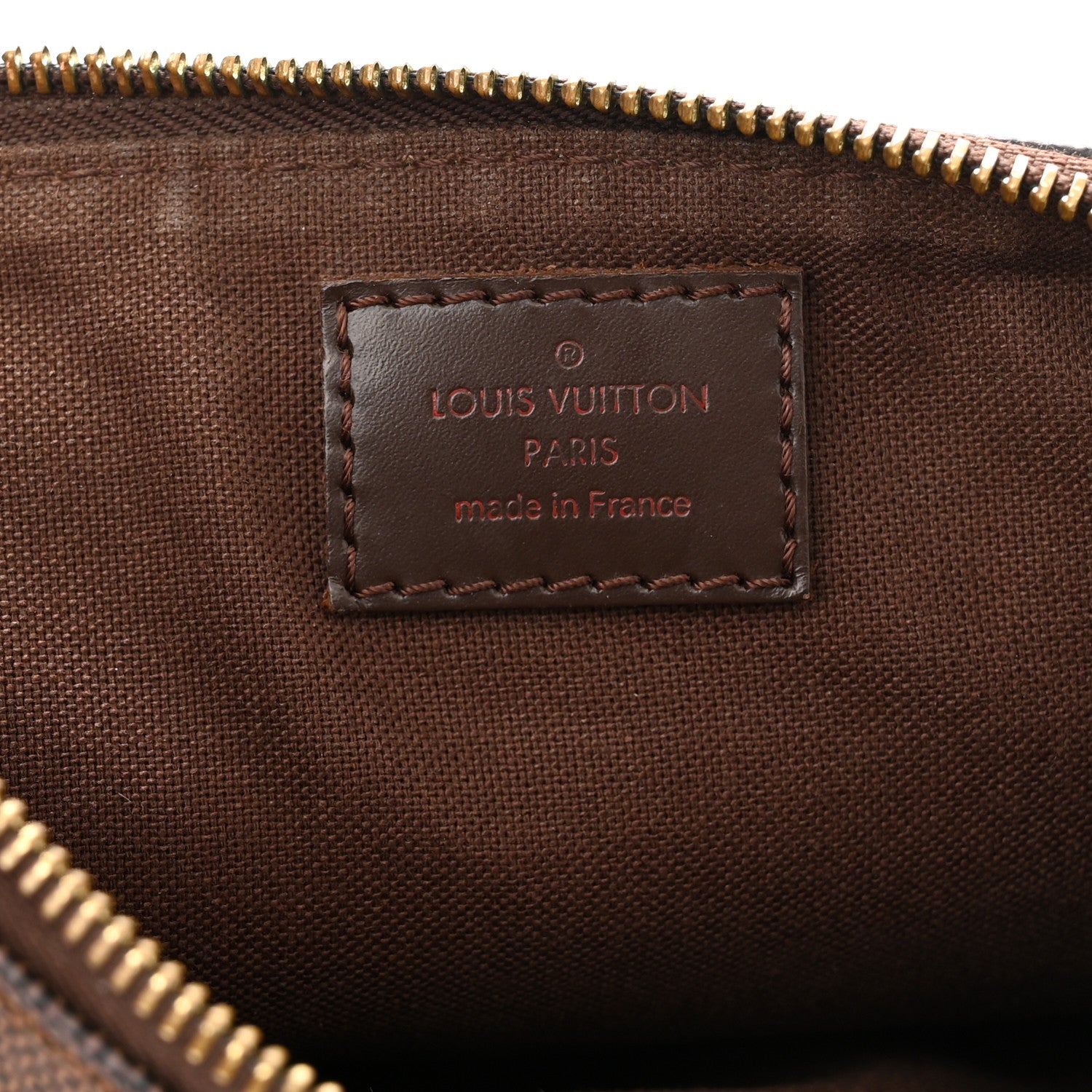 Louis Vuitton Damier Ebene Brooklyn Flat Pochette 6 of 9