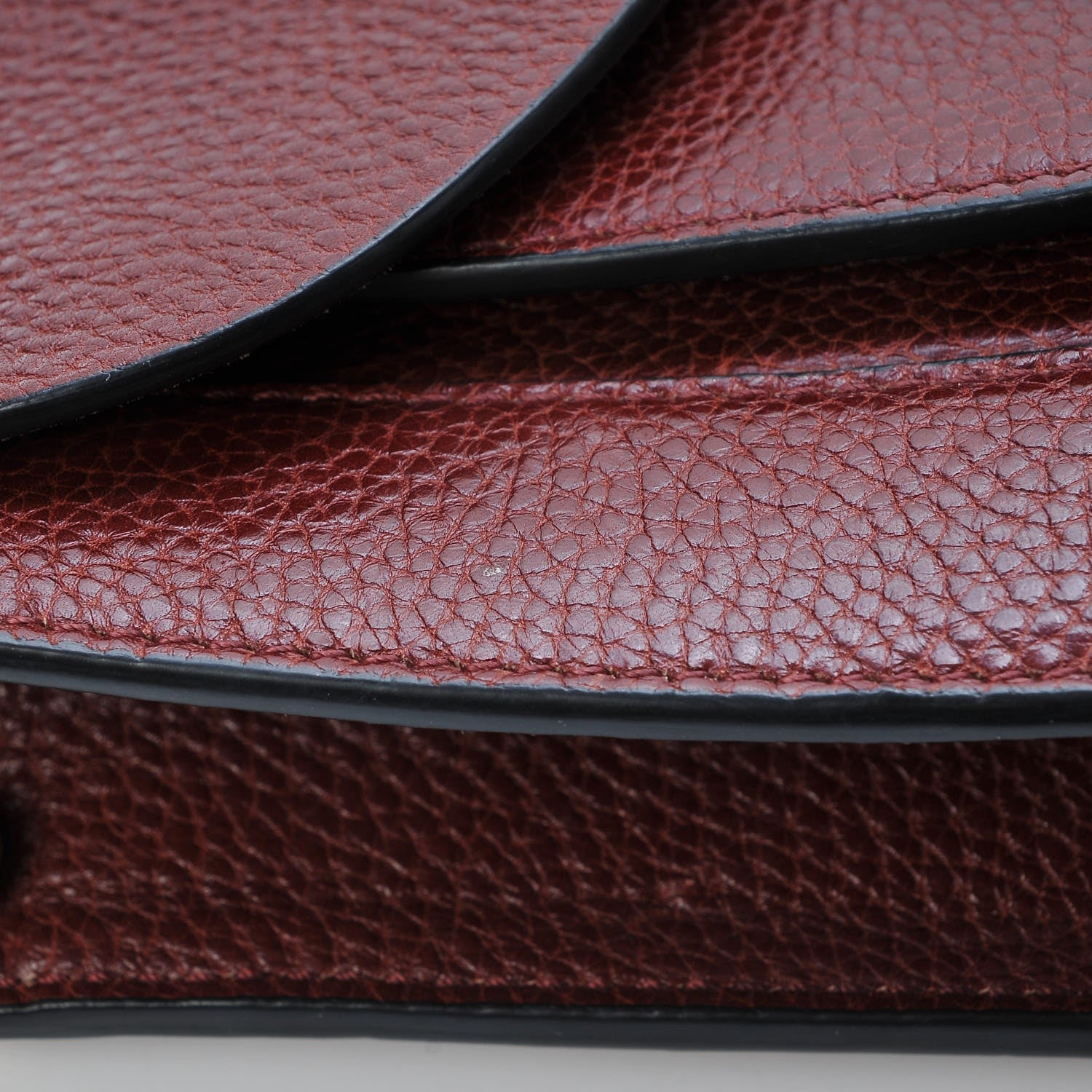 Chloe Grained Calfskin Small Hudson Tassel Shoulder Bag Sienna Red 10 of 16