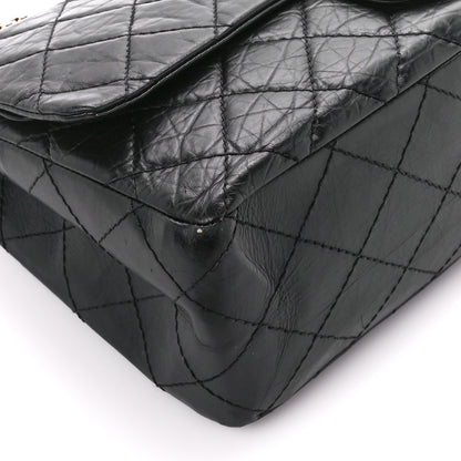 Chanel Aged Calfskin Quilted 2.55 Reissue 227 Flap Black 10 of 12