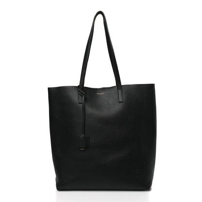 Saint Laurent Calfskin Medium Shopping Tote Black 3 of 9