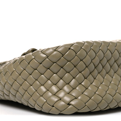 Bottega Veneta Nappa Intrecciato Small Cobble Messenger Bag Travertine 10 of 11