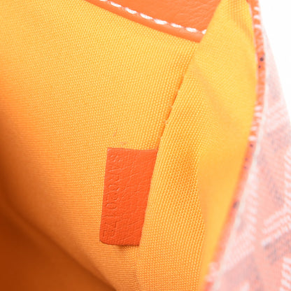 Goyard Goyardine Sainte Marie Soft Clutch Orange 8 of 9