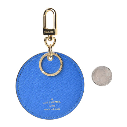 Louis Vuitton Monogram 2019 Christmas Animation Venice Bag Charm Key Ring Blue 2 of 4