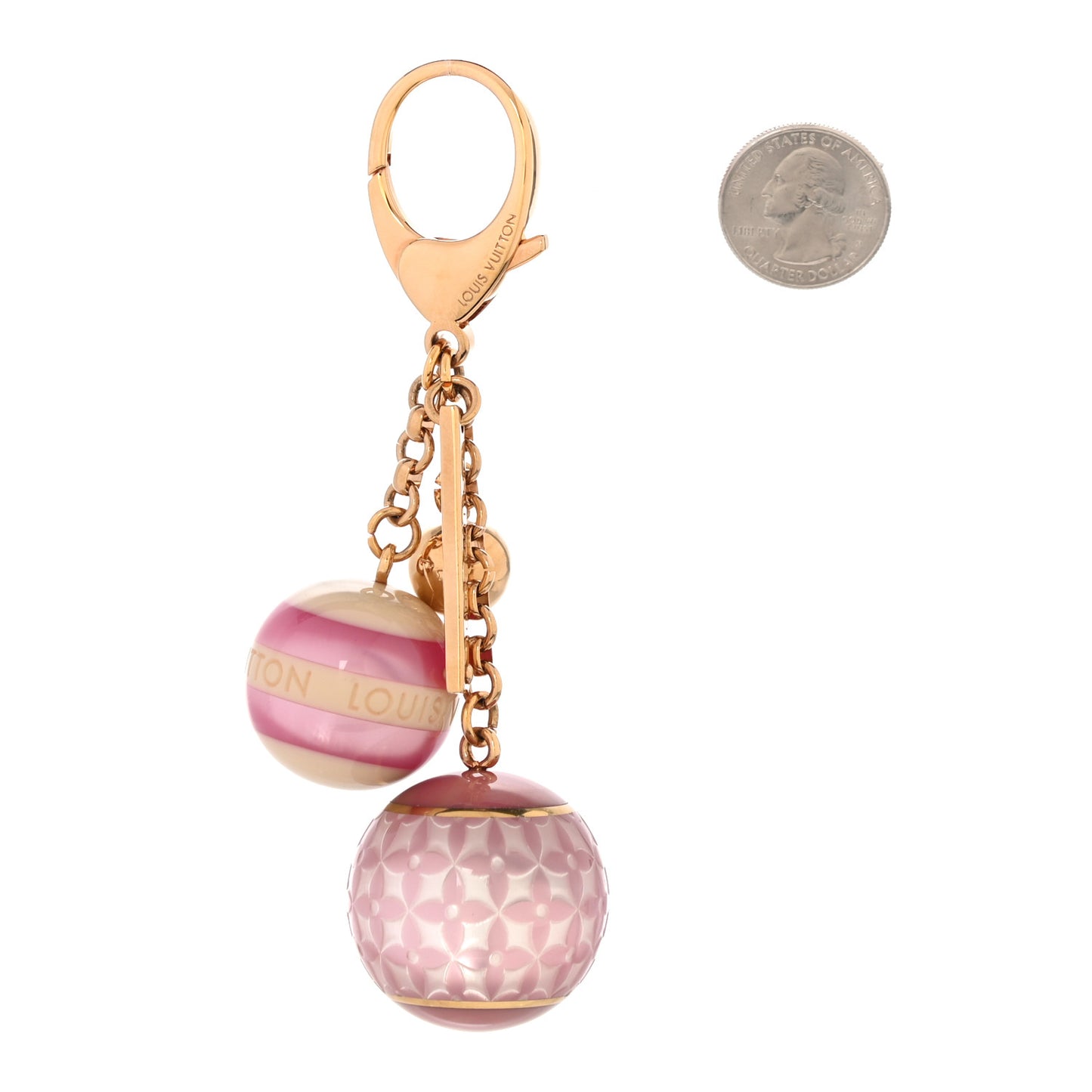 Mini Lin Croisette Bag Charm Violet