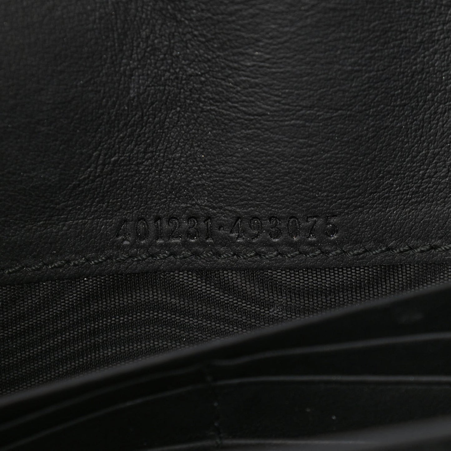 GG Supreme Monogram Mini Dionysus Chain Wallet Beige Black