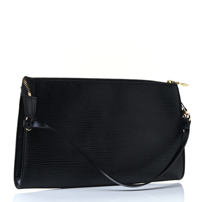 Louis Vuitton Epi Pochette Accessories 24 Black 2 of 4