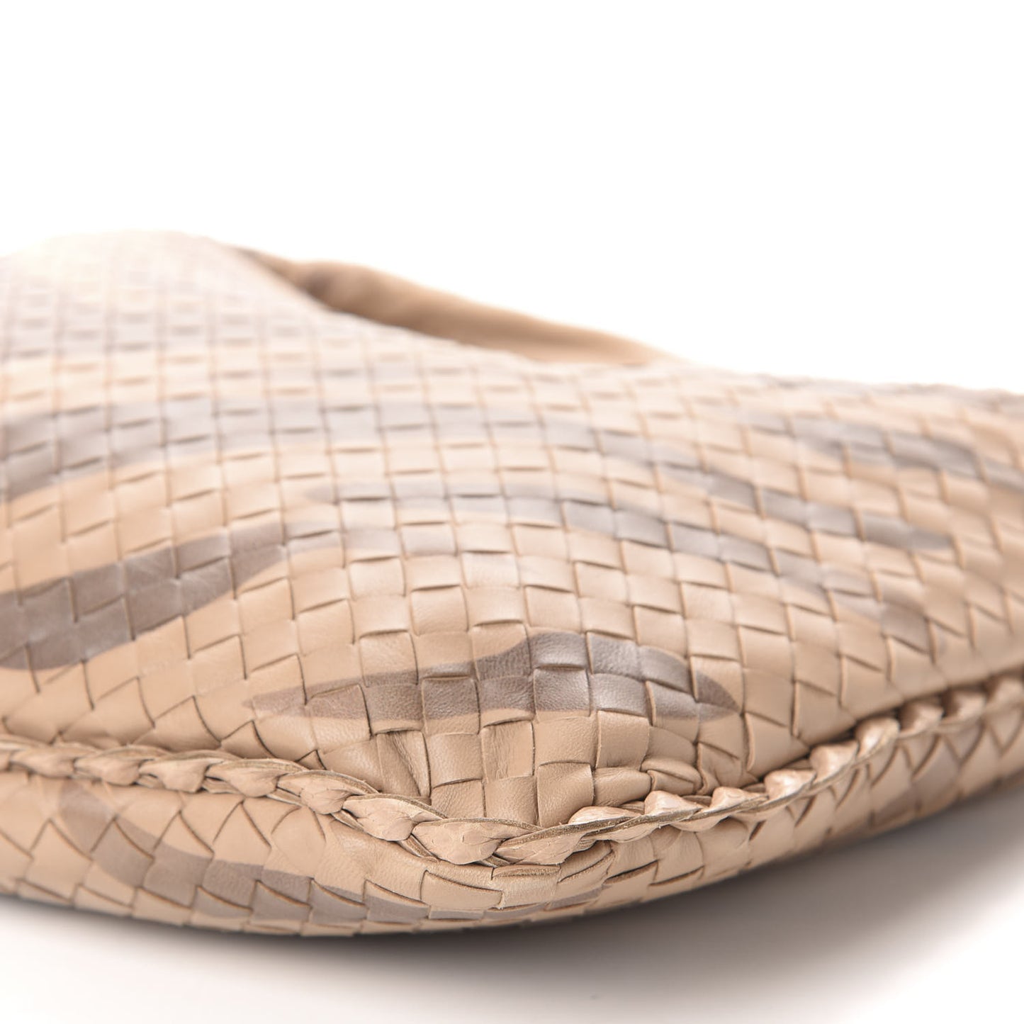 Nappa Snakeskin Intrecciato Medium Veneta Tiger Print Hobo Maple