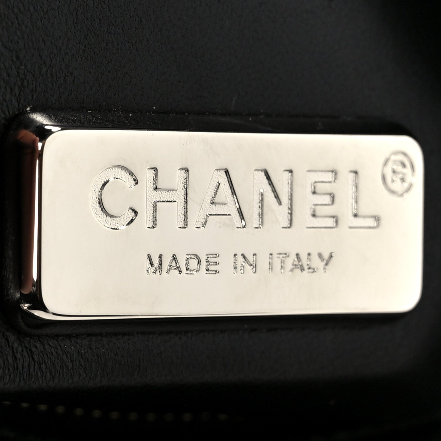 Chanel Snakeskin Patent Calfskin Small Gabrielle Hobo Black 6 of 10