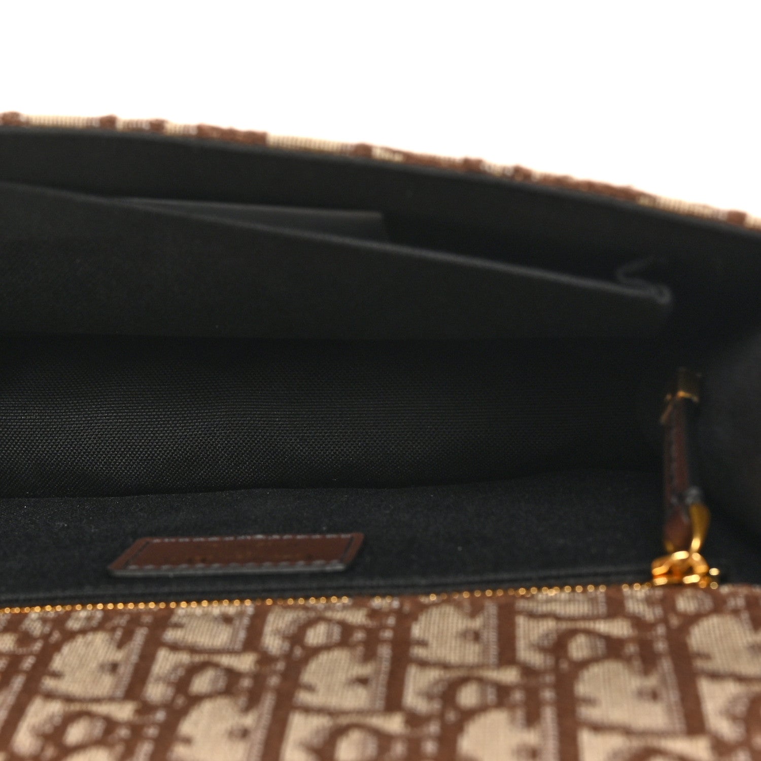 Christian Dior Oblique 30 Montaigne Flap Bag Brown 5 of 9