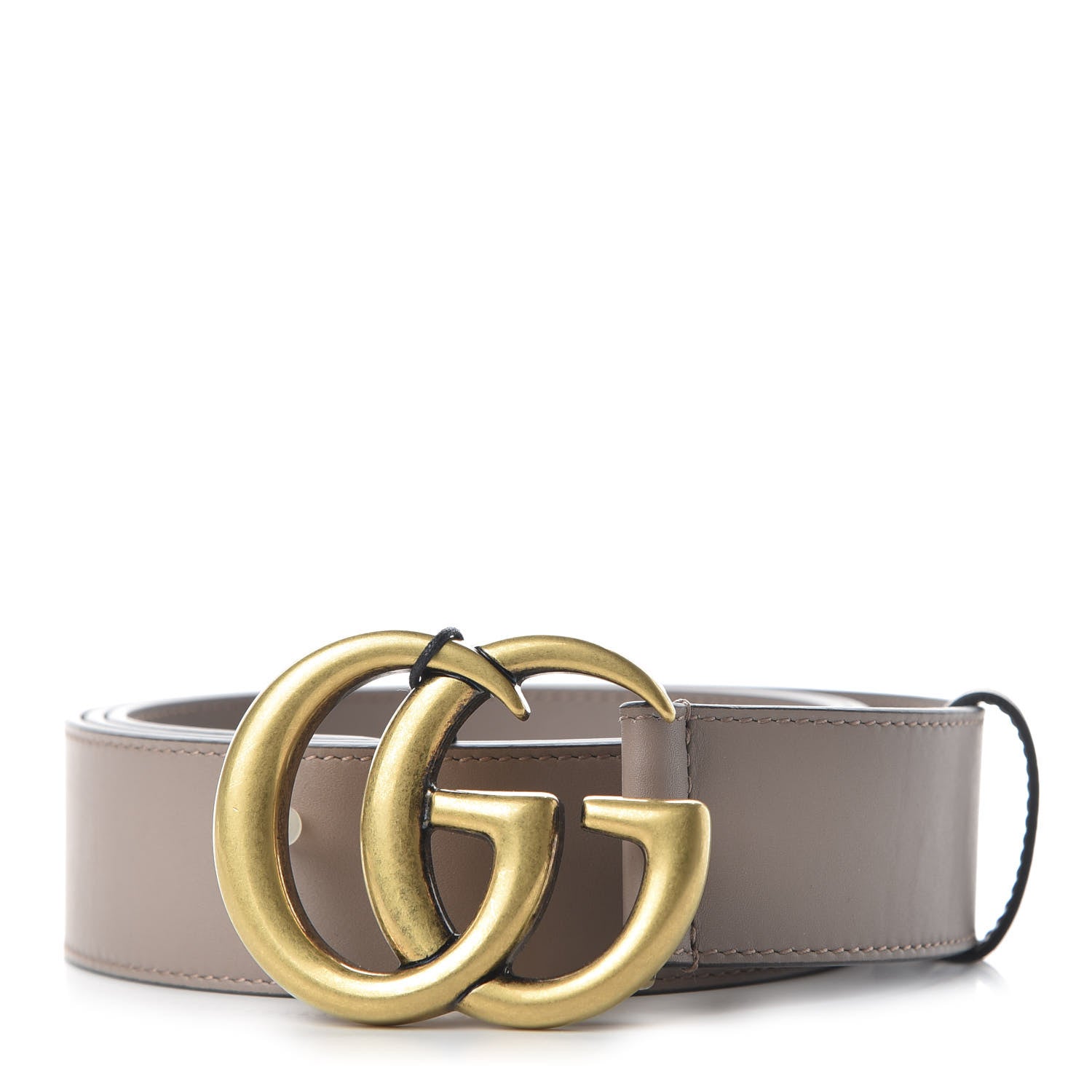 Gucci Calfskin Double G 40mm Belt 110 44 Porcelain Rose 1 of 5