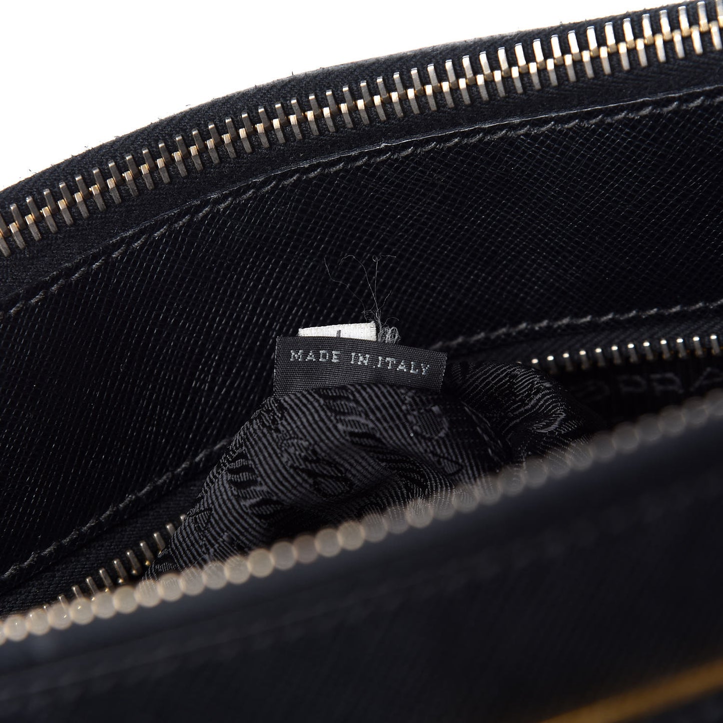 Saffiano Small Galleria Double Zip Tote Black