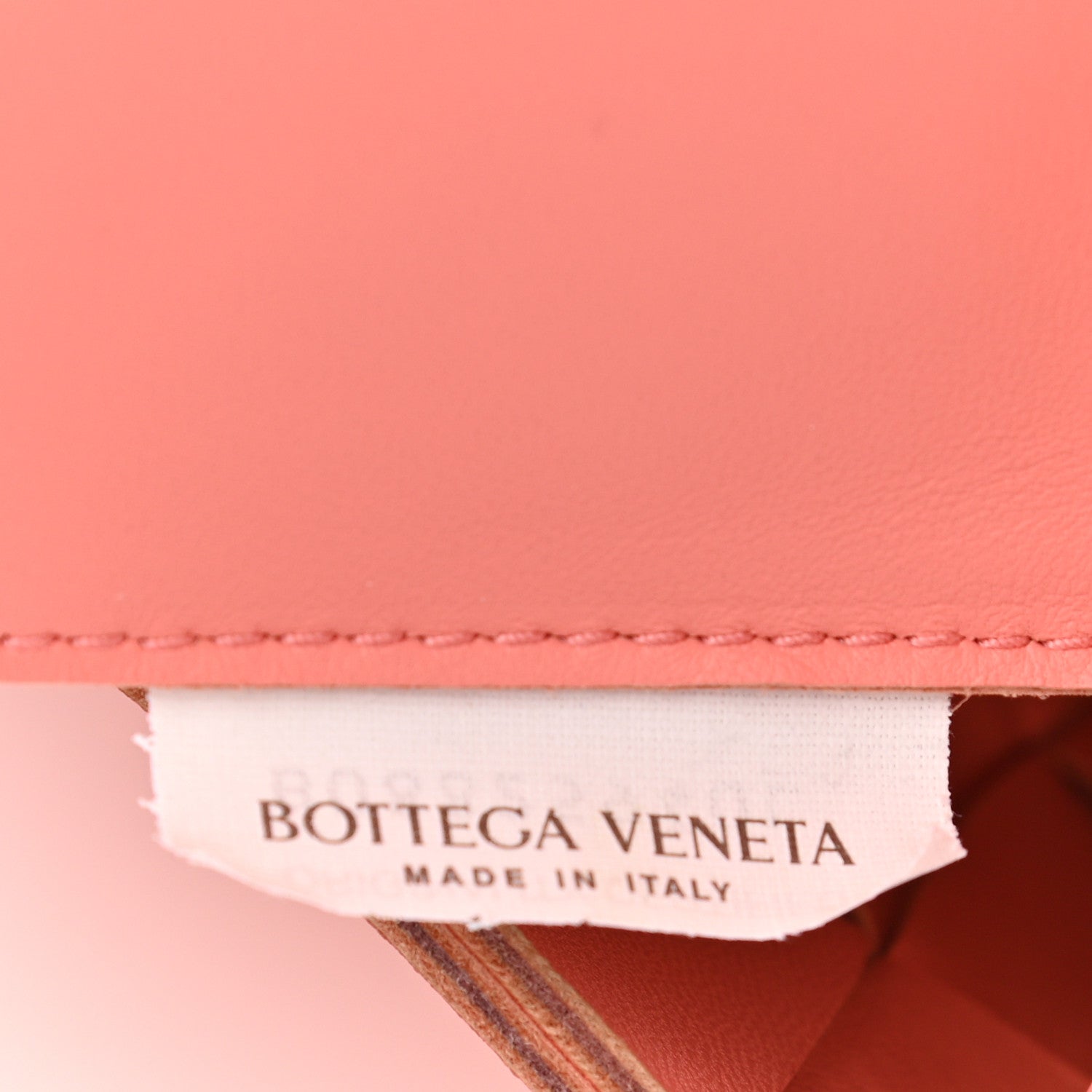Bottega Veneta Nappa Maxi Intreccio Cassette Bag Peach 7 of 11