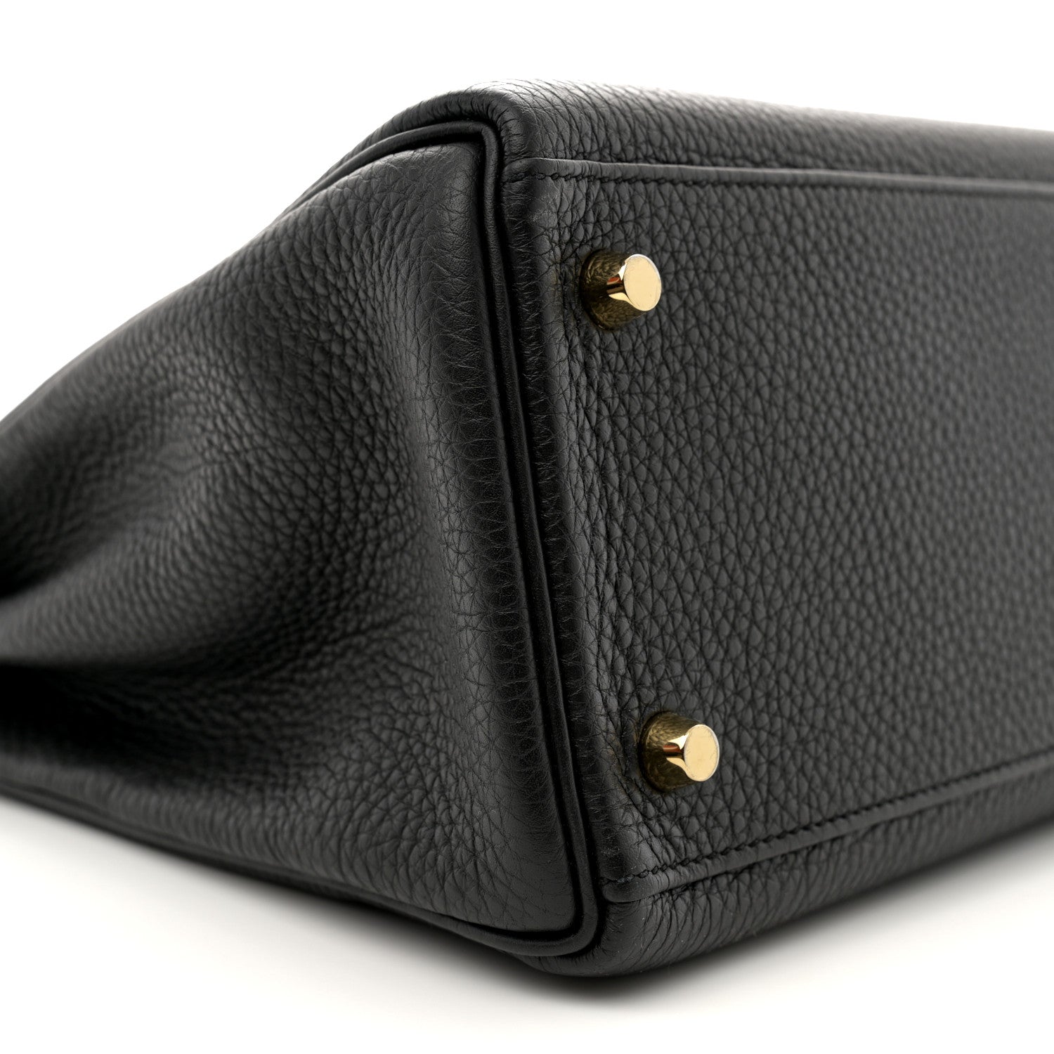 Hermes Togo Kelly Retourne 32 Black 8 of 10