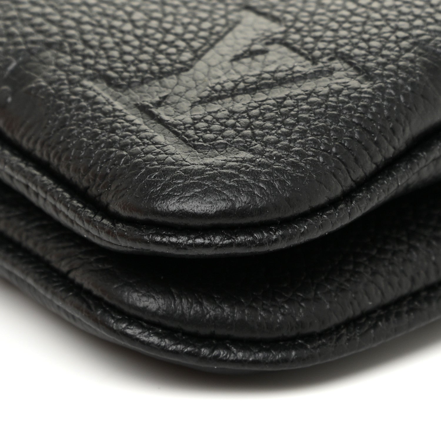 Louis Vuitton Empreinte Double Zip Pochette Black 10 of 11