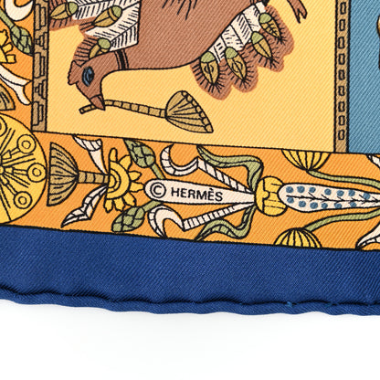 Hermes Silk Torana 45 Scarf 3 of 4