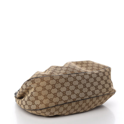 Gucci GG Monogram Medium Sukey Hobo Dark Brown 3 of 11