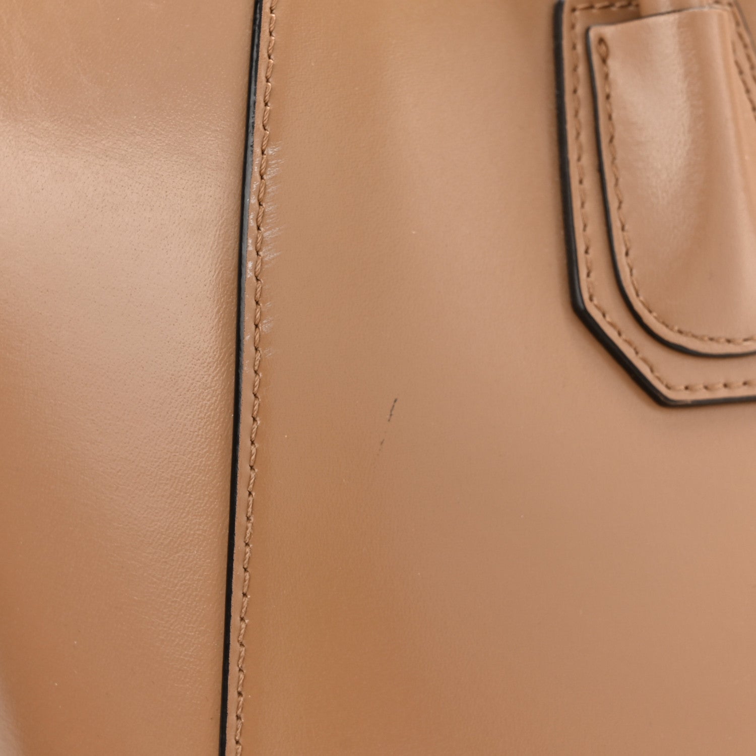 Givenchy Shiny Lord Calfskin Medium Antigona Dark Beige 12 of 12