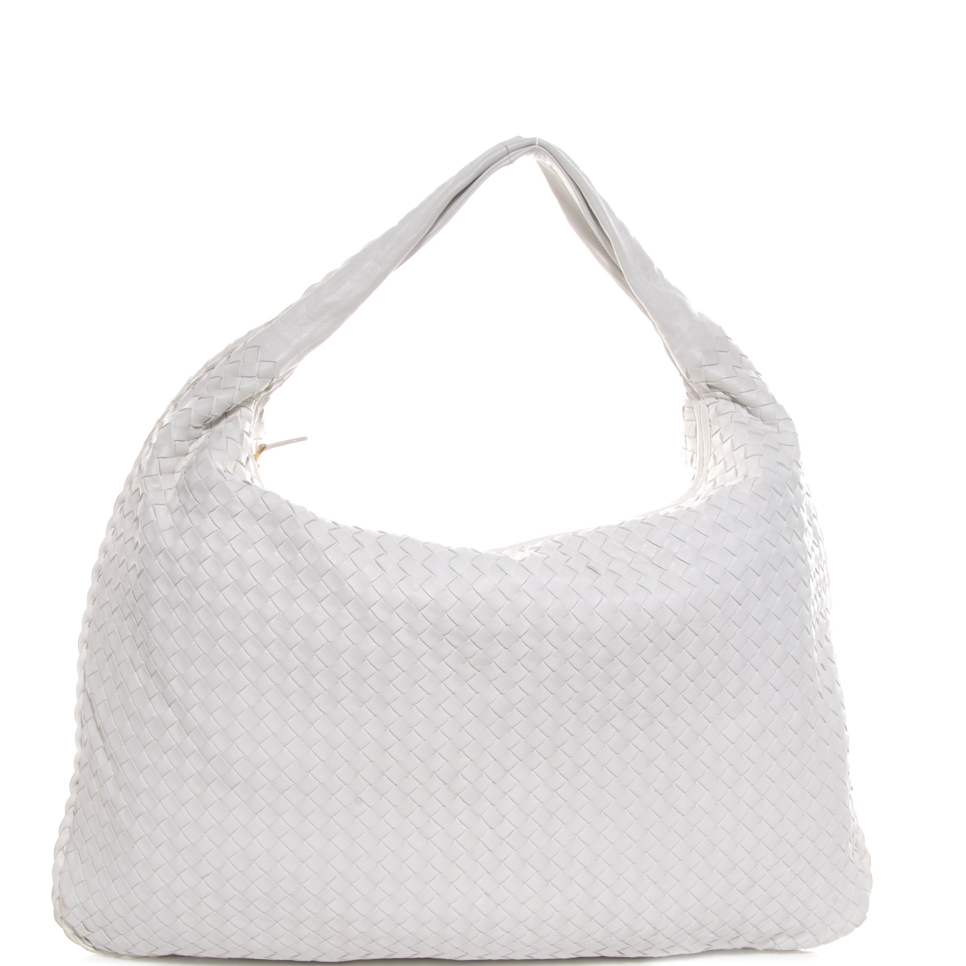 Bottega Veneta Nappa Intrecciato Maxi Veneta Hobo White 1 of 8