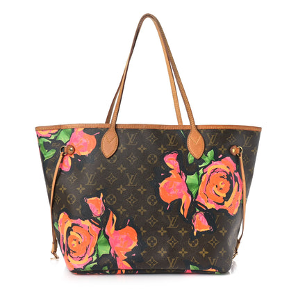 Louis Vuitton Monogram Roses Neverfull MM 1 of 13