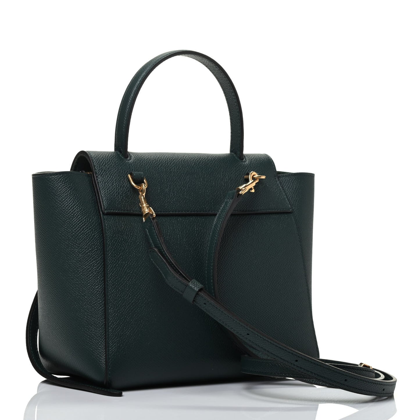 Grained Calfskin Nano Belt Bag Amazone