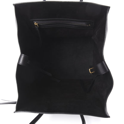 Celine Supple Calfskin Medium Phantom Luggage Black 4 of 8