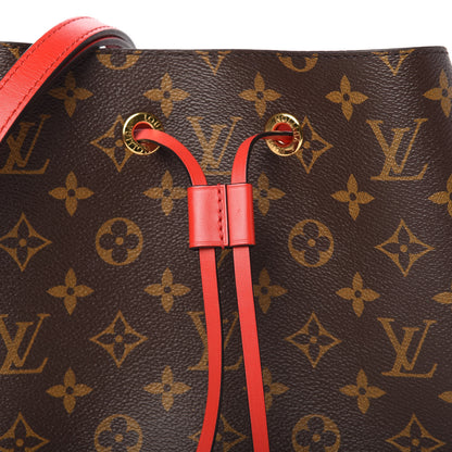 Louis Vuitton Monogram Neonoe MM Coquelicot 9 of 9