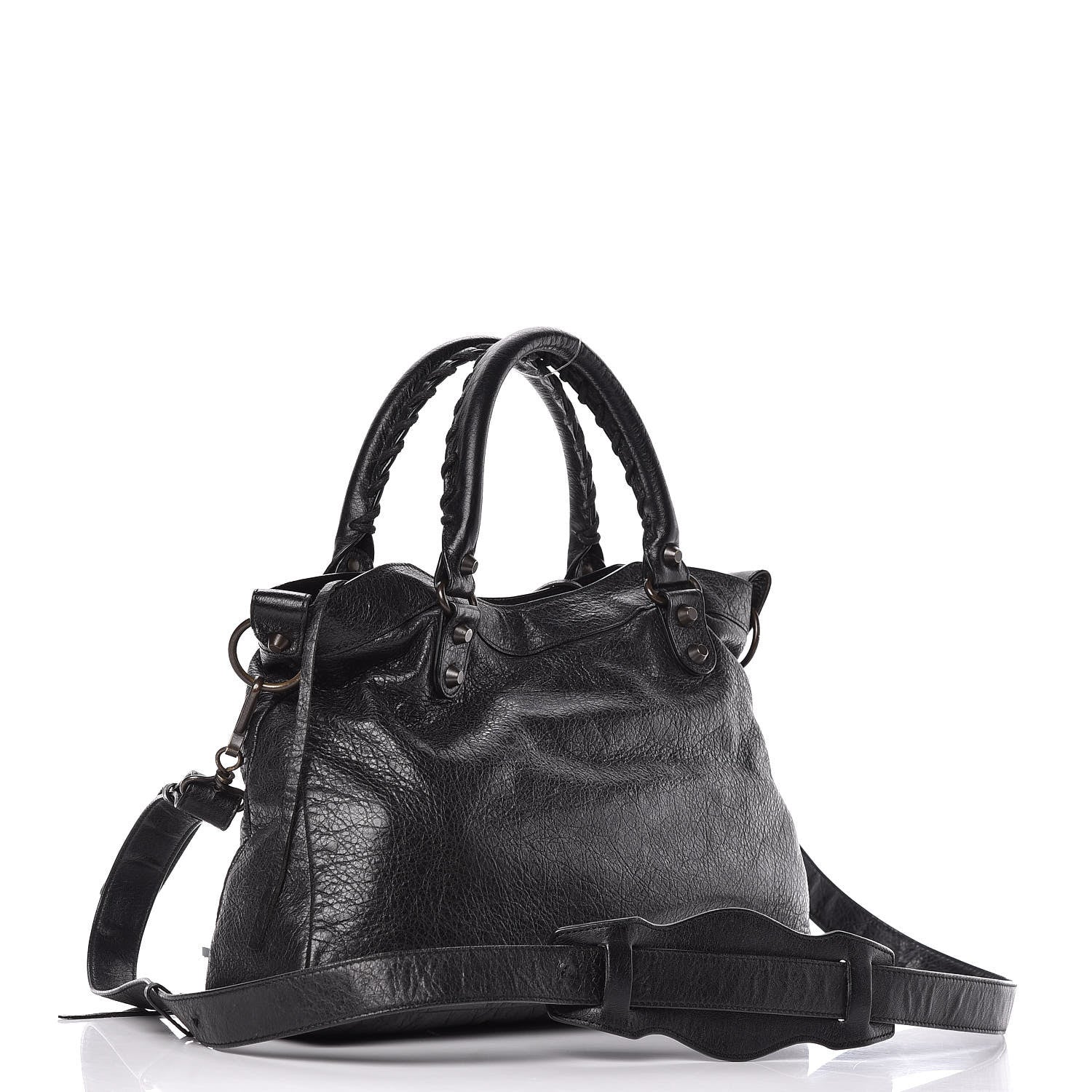 Balenciaga Agneau Classic Hardware Town Black 3 of 11