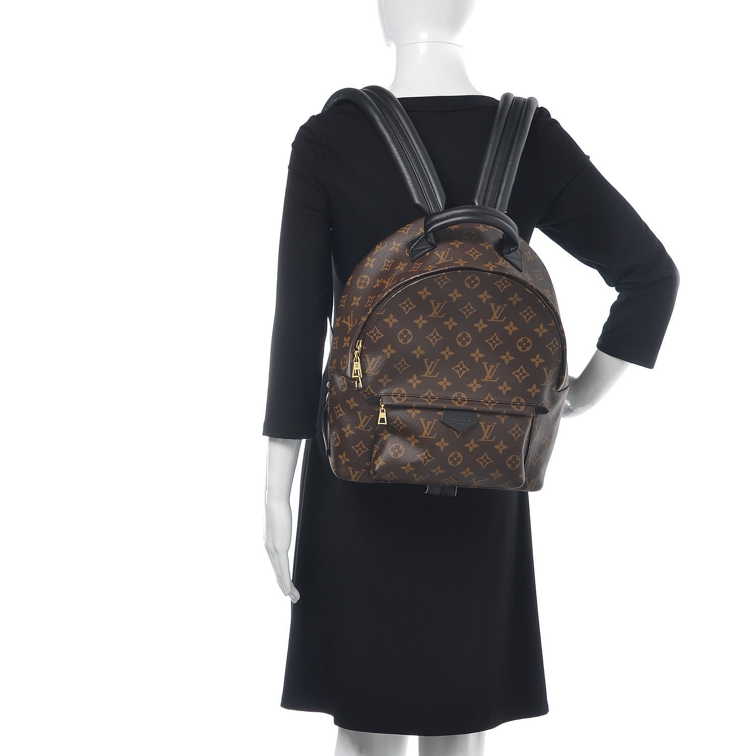Louis Vuitton Monogram Palm Springs Backpack MM 2 of 10