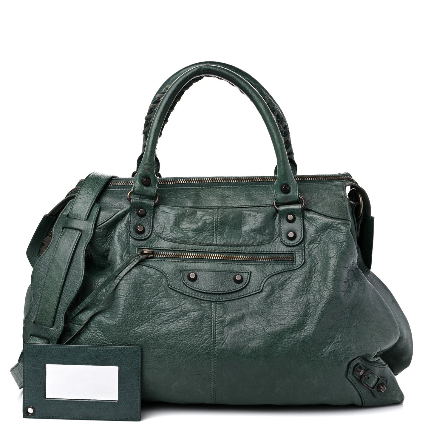 Agneau Classic Hardware Trapeze Vert Menthe