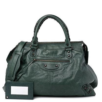 Balenciaga Agneau Classic Hardware Trapeze Vert Menthe 1 of 19