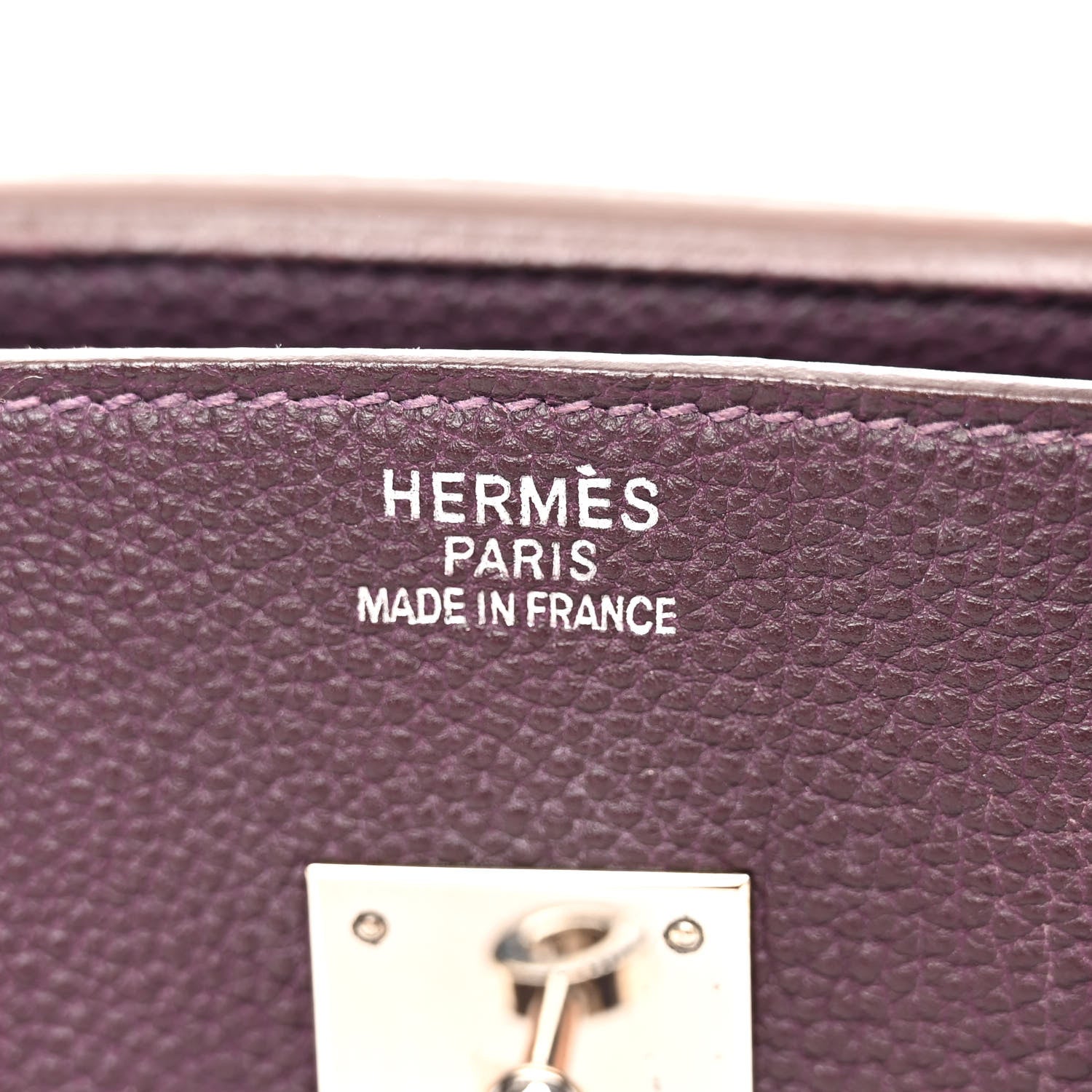 Hermes Togo Birkin 35 Raisin 6 of 11